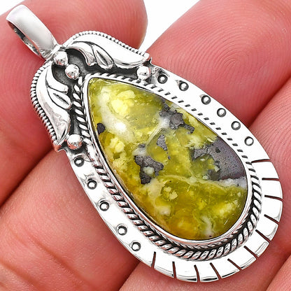 Natural Serpentine Pendant P-1568 SDP144204