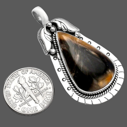 Natural Bat Cave Jasper Pendant P-1568 SDP144209