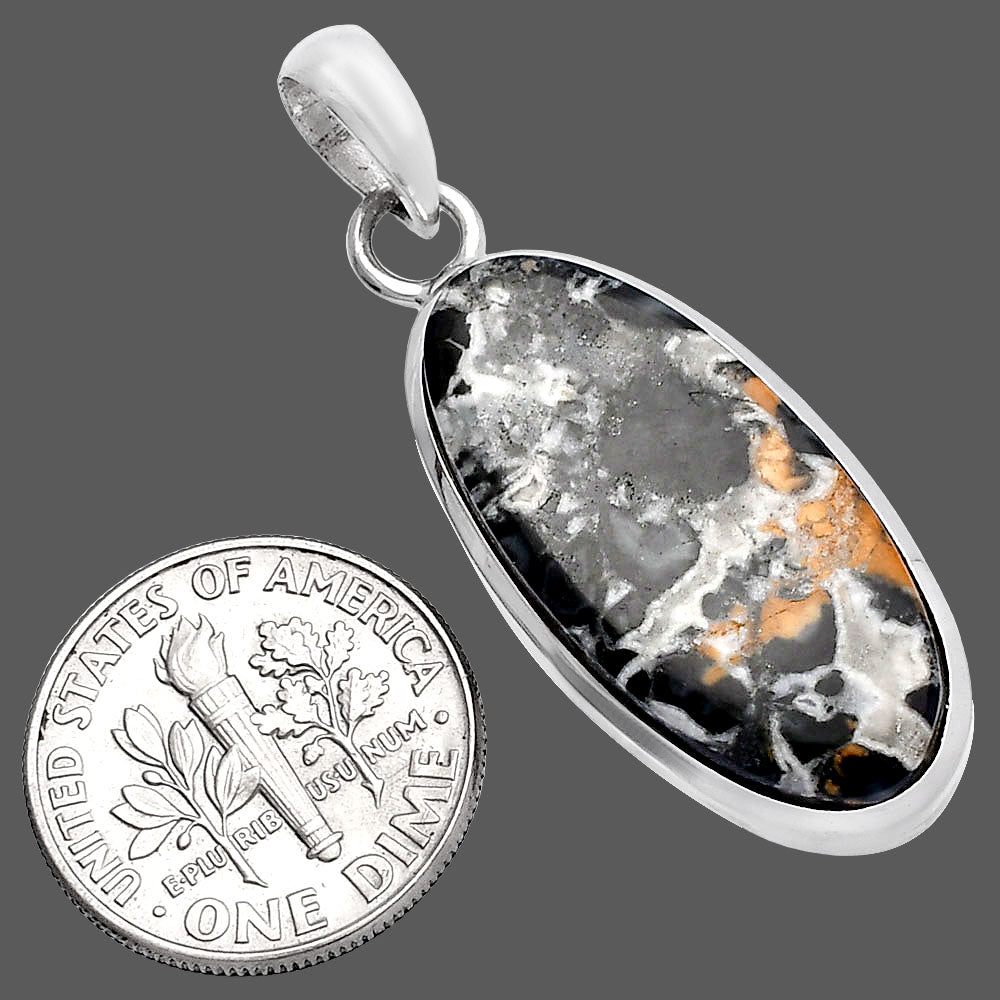 Natural Maligano Jasper - Indonesia Pendant P-1002 SDP144560