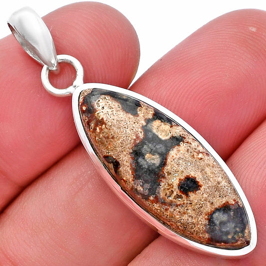 Natural Viper Skin Jasper Pendant P-1002 SDP144581
