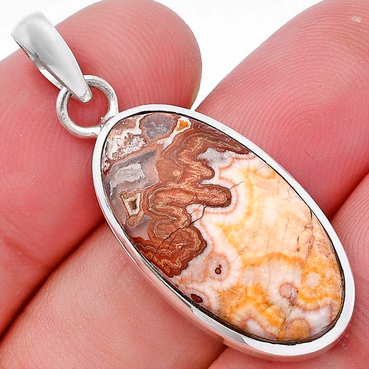 Natural Rosetta Picture Jasper Pendant P-1002 SDP144582