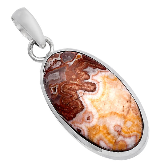 Natural Rosetta Picture Jasper Pendant P-1002 SDP144582