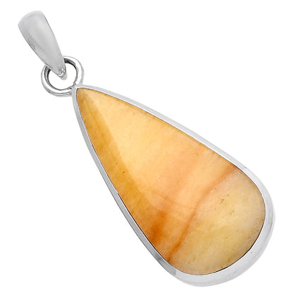 Natural Honey Aragonite Pendant P-1002 SDP144594