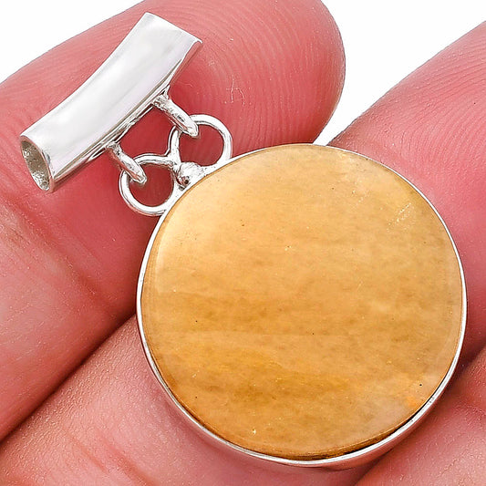 Natural Honey Aragonite Pendant P-1198 SDP144604