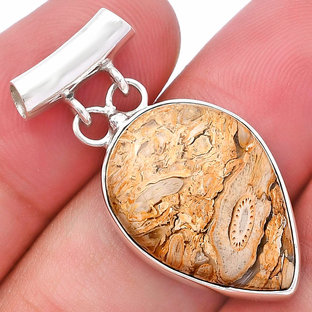 Natural Rock Calcy Pendant P-1198 SDP144613