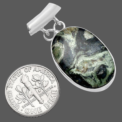 Natural Star Galaxy Jasper Pendant P-1198 SDP144617