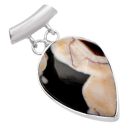 Natural Peanut Wood Pendant P-1198 SDP144657