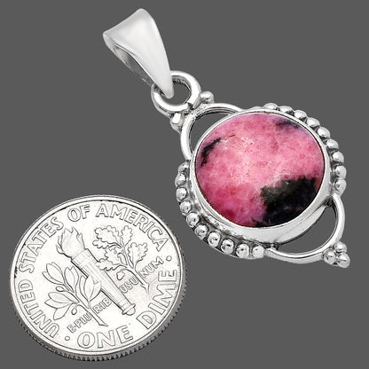 Natural Rhodonite Pendant P-1639 SDP144680