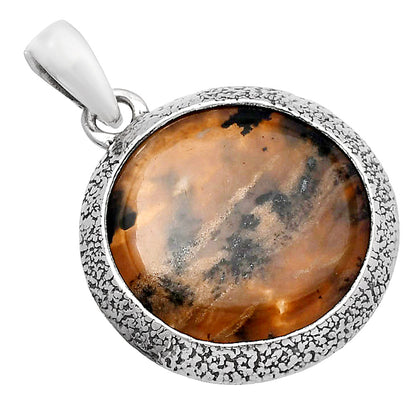 Natural Russian Honey Dendrite Opal Pendant P-1538 SDP144709