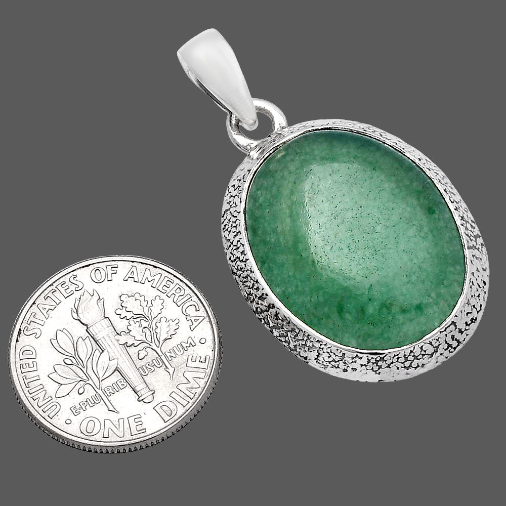 Natural Green Aventurine Pendant P-1538 SDP144710
