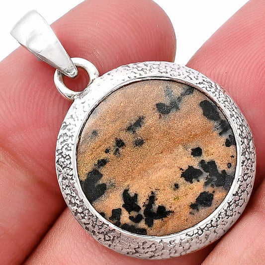 Natural Russian Honey Dendrite Opal Pendant P-1538 SDP144714