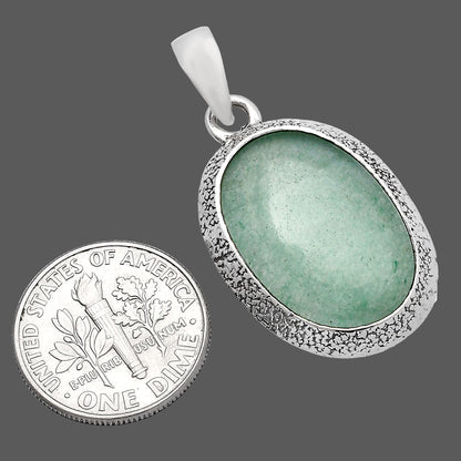 Natural Green Aventurine Pendant P-1538 SDP144718