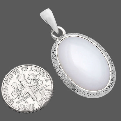 Natural White Opal Pendant P-1538 SDP144726