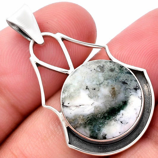 Dendritic Chrysoprase - Africa Pendant P-1197 SDP144750
