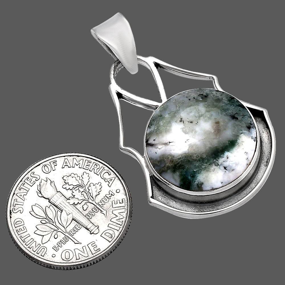 Dendritic Chrysoprase - Africa Pendant P-1197 SDP144750