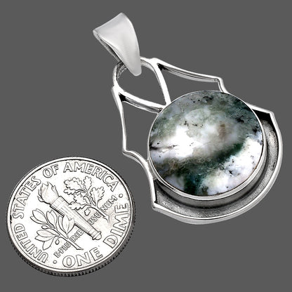 Dendritic Chrysoprase - Africa Pendant P-1197 SDP144750