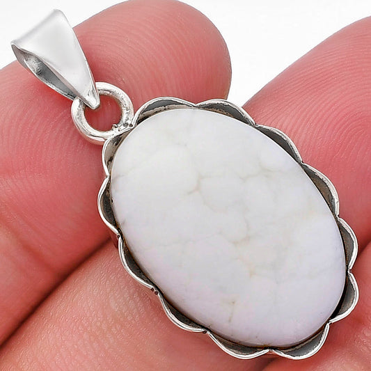 Natural White Opal Pendant P-1555 SDP144762