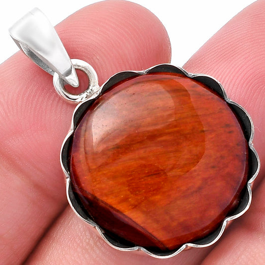 Natural Red Tiger Eye Pendant P-1555 SDP144763