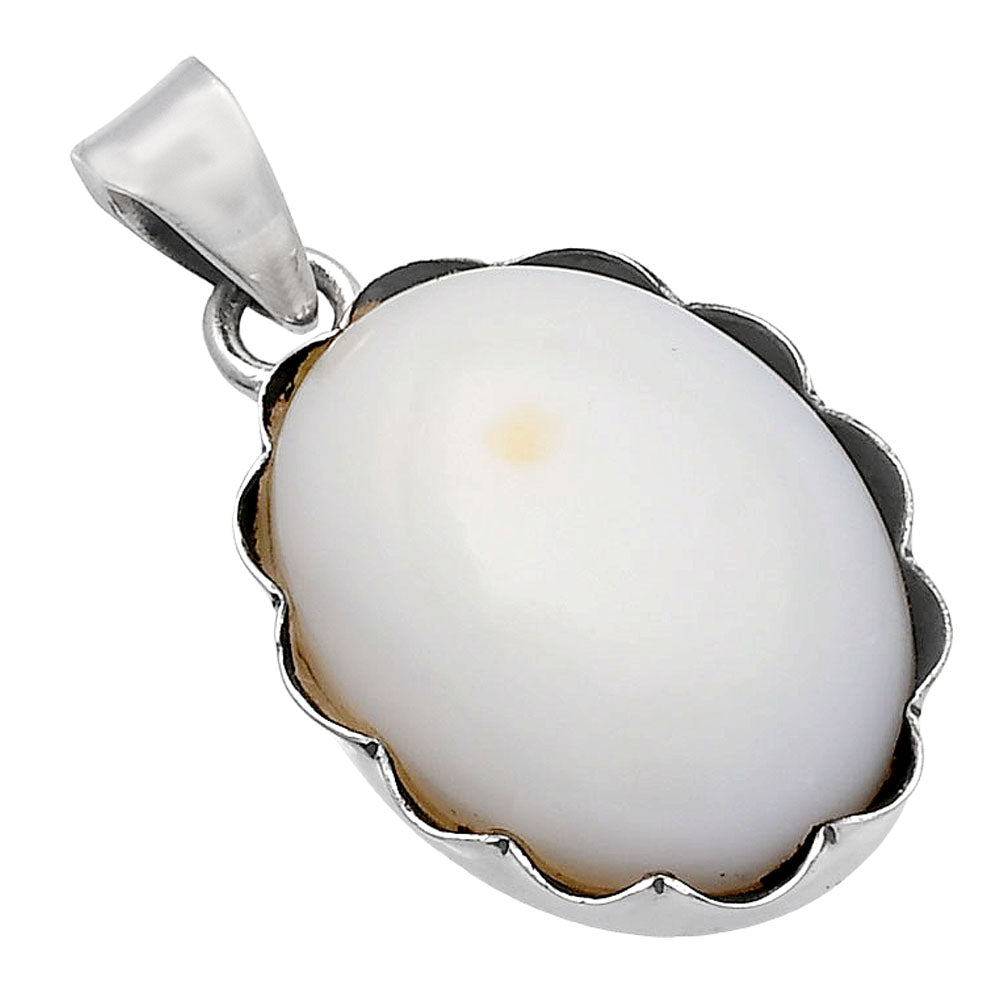 Natural White Opal Pendant P-1555 SDP144766
