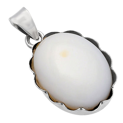 Natural White Opal Pendant P-1555 SDP144766