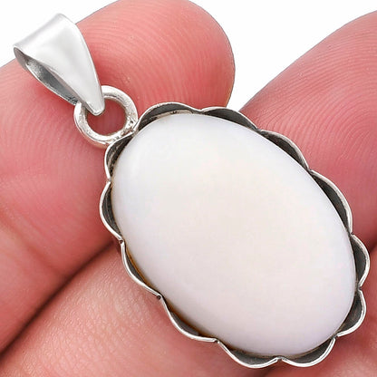 Natural White Opal Pendant P-1555 SDP144769