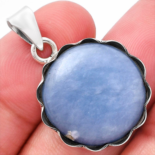 Natural Angelite Pendant P-1555 SDP144770