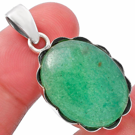 Natural Green Aventurine Pendant P-1555 SDP144772