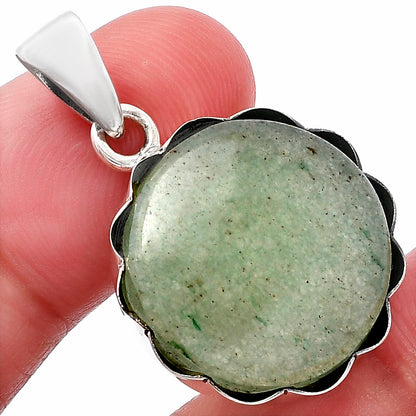 Natural Green Aventurine Pendant P-1555 SDP144775