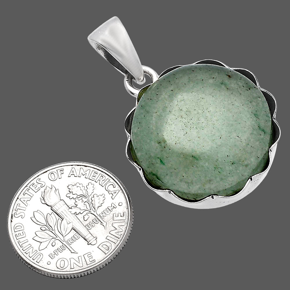 Natural Green Aventurine Pendant P-1555 SDP144775