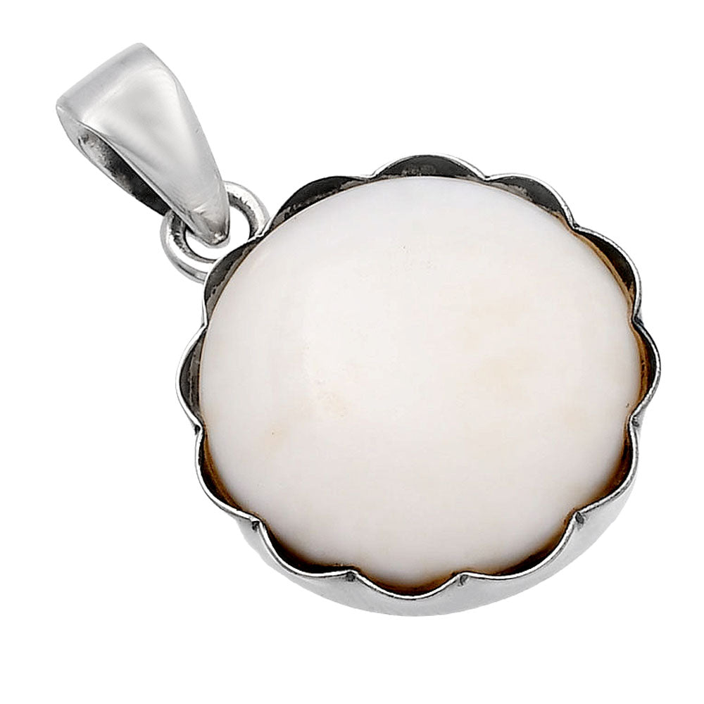 Natural White Opal Pendant P-1555 SDP144778