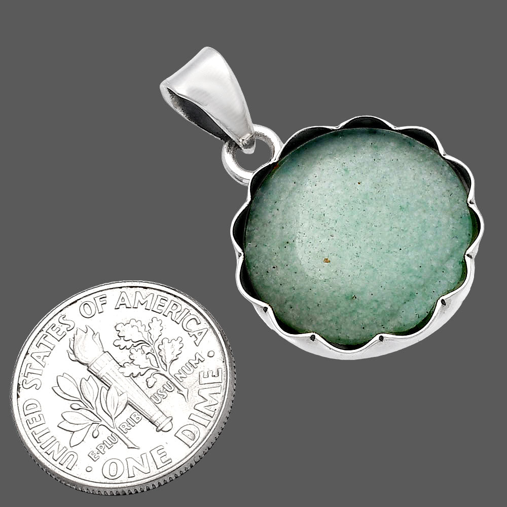 Natural Green Aventurine Pendant P-1555 SDP144780