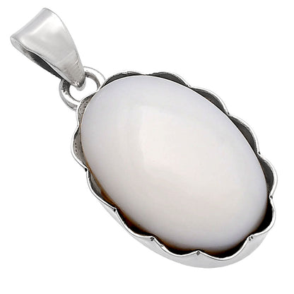 Natural White Opal Pendant P-1555 SDP144782
