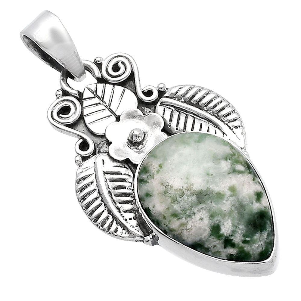 Southwest Design - Natural Dioptase Pendant P-1419 SDP144807