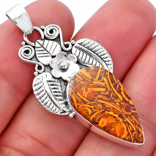 Southwest Design - Coquina Fossil Jasper Pendant P-1419 SDP144808