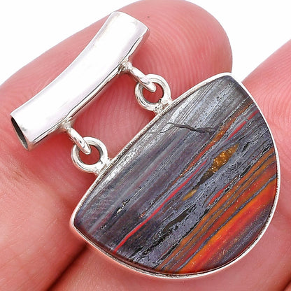 Natural Iron Tiger Eye Pendant P-1198 SDP144924