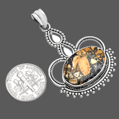 Natural Maligano Jasper - Indonesia Pendant P-1579 SDP145007