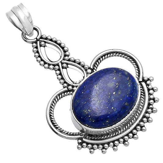 Natural Lapis Lazuli - Afghanistan Pendant P-1579 SDP145010