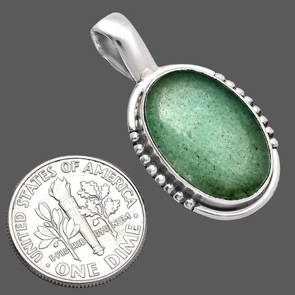 Natural Green Aventurine Pendant P-1326 SDP145830
