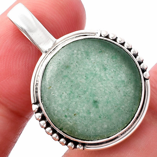 Natural Green Aventurine Pendant P-1326 SDP145833