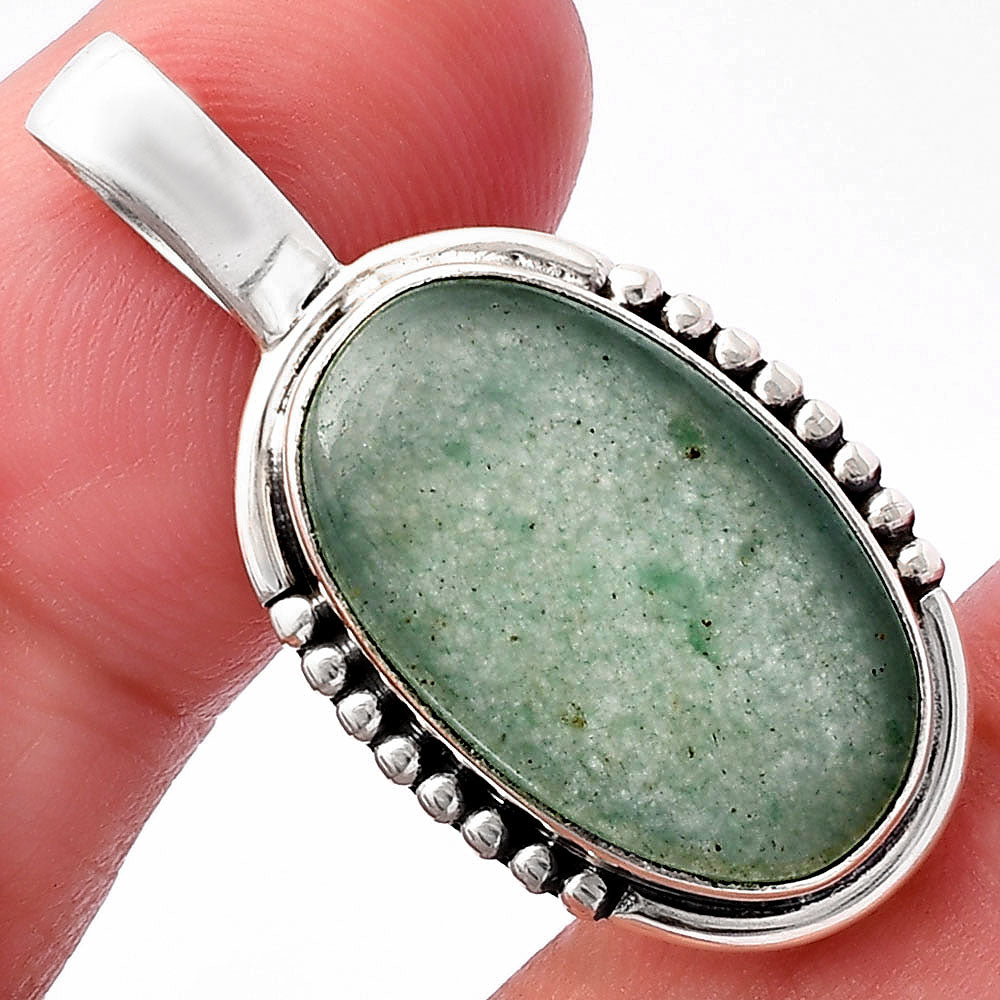 Natural Green Aventurine Pendant P-1326 SDP145836
