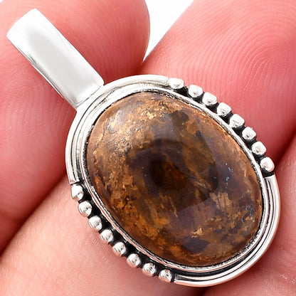Natural Bronzite Pendant P-1326 SDP145838