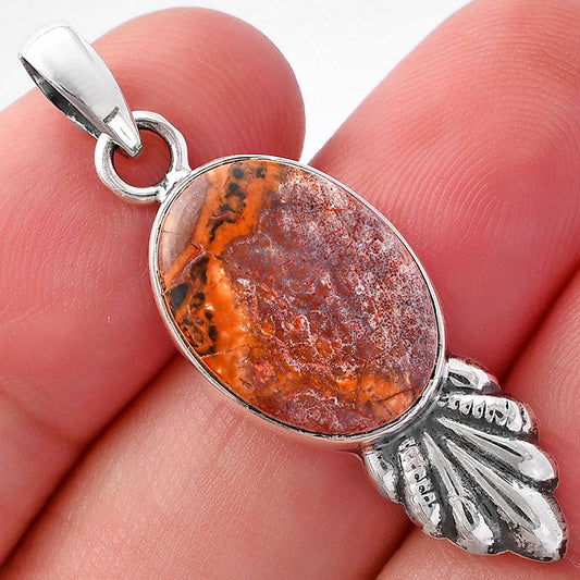 Natural Mexican Bird Eye Pendant P-1126 SDP145848
