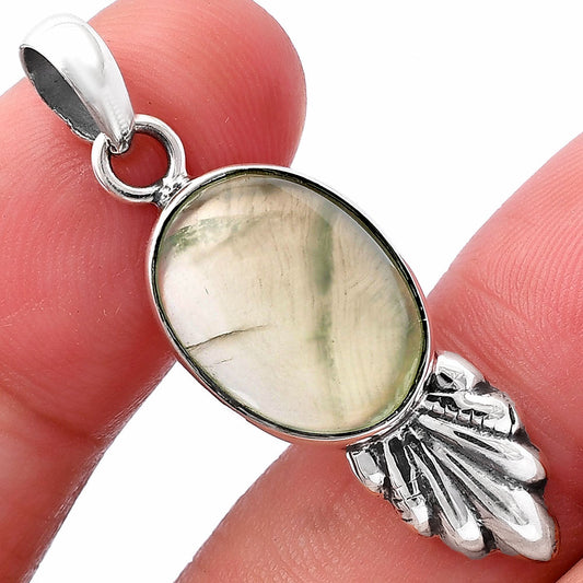 Natural Prehnite Pendant P-1126 SDP145877