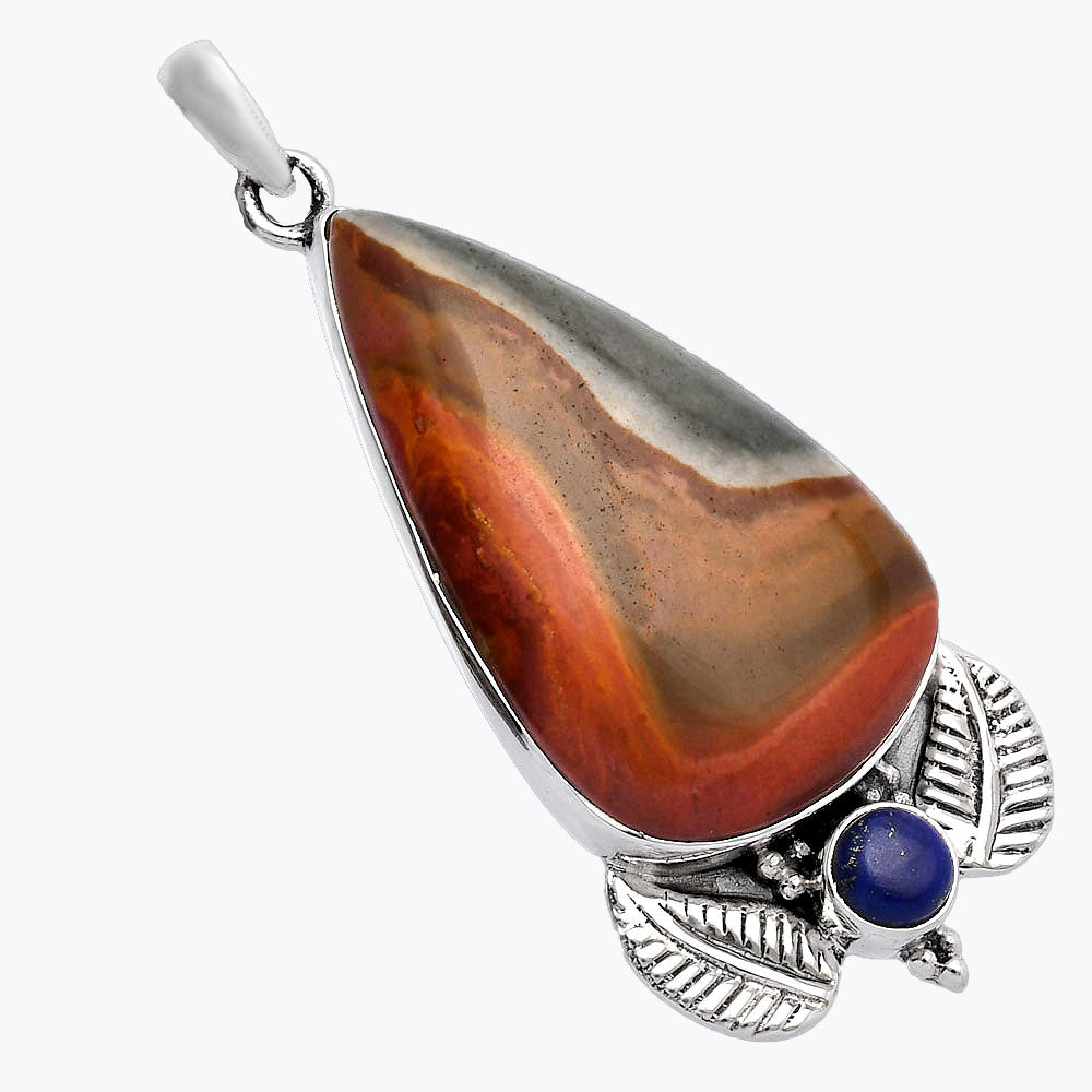Polygram Jasper & Lapis Lazuli Pendant P-1127 SDP145911