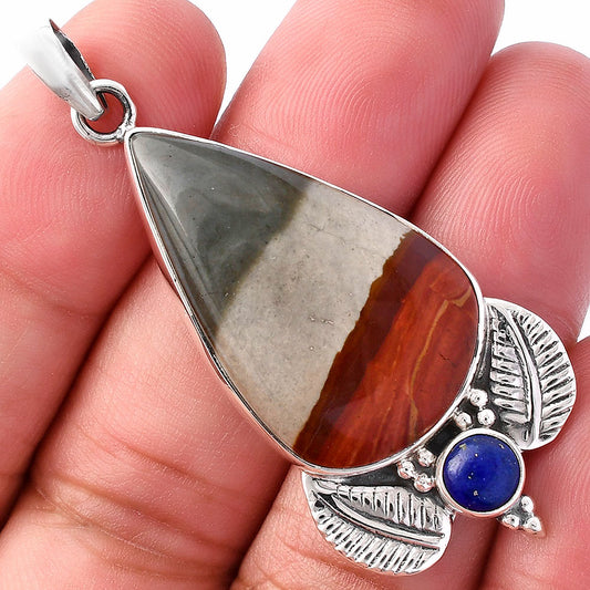 Polygram Jasper & Lapis Lazuli Pendant P-1127 SDP145948
