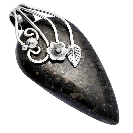 Natural Indigo Gabbro Pendant P-1581 SDP146010