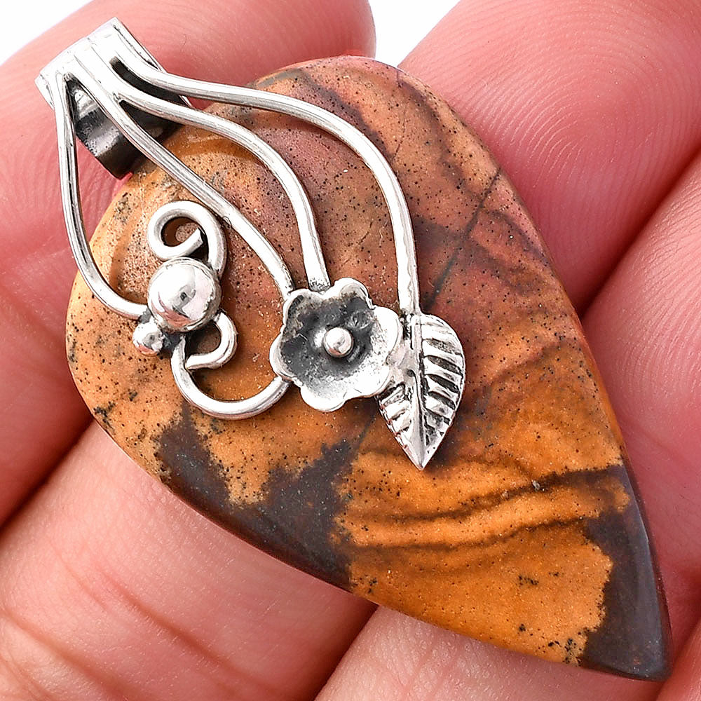 Natural Outback Jasper Pendant P-1581 SDP146013