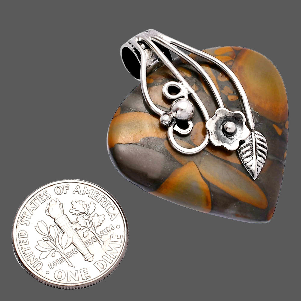 Natural Fruit Jasper Pendant P-1581 SDP146016