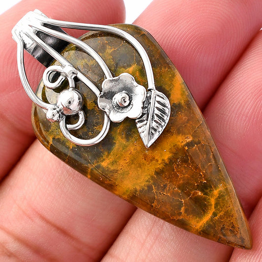 Natural Ocean Jasper - Madagascar Pendant P-1581 SDP146017