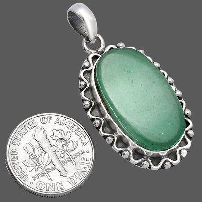 Natural Green Aventurine Pendant P-1514 SDP146093